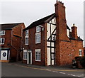 Timber-framed house in Wem High Street