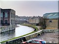 Leeds and Liverpool Canal, View from Sandygate Footbridge