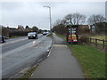 Bus stop on Beverley Road (A1174)