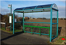 TA0622 : Bus shelter on West Hann Lane, Barrow Haven by Ian S