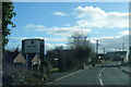 Burntwood Road at Drury village boundary