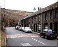 Slow down - bend ahead on Brytwn Road, Cymmer