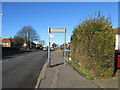 Bus stop, Dominion Road (B2223) 