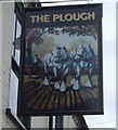 Sign for the Plough, North Kyme