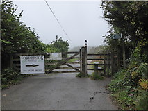 SX5452 : Gate and stile on public footpath near Fordbrook Farm by Rod Allday