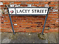 Lacey Street sign