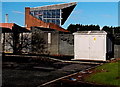 Electricity substation  at the edge of Cwmbran Stadium