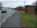 Brick bus shelter on Hull Road (A1174)