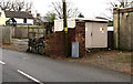 Caecerrig Road electricity substation in Pontarddulais