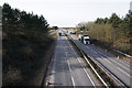 The A14 between Histon and Cambridge