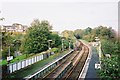 Dorchester West railway station, looking north