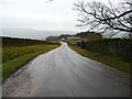 A wet and windy day on Currer Lane