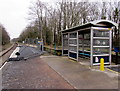 Pontarddulais railway station shelter