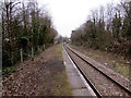 Pontarddulais railway station platform