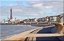SD3035 : Blackpool`s seafront regeneration by Mack McLane