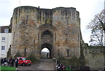 TQ5846 : Tonbridge Castle Gatehouse by N Chadwick