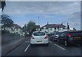 Traffic lights at Donnington Bridge Road