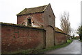 Writing in the wall at Langton, near Horncastle