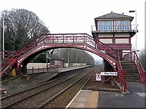 NY7063 : Haltwhistle Railway Station by Andrew Curtis