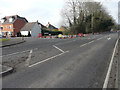 Roadworks at the entrance to Tatchell Drive