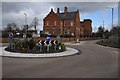 SO8651 : Norton Barracks and Crookbarrow Road by Philip Halling