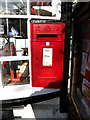 TM0877 : Post Office Long Green Edward V Postbox by Geographer