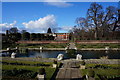 Orangery and pond