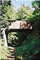 Blandford Forum: bridge over trackbed of former Somerset and Dorset Railway