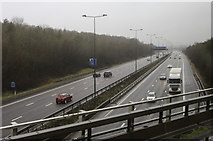 TQ3053 : M25 at Junction 8 by Martin Addison