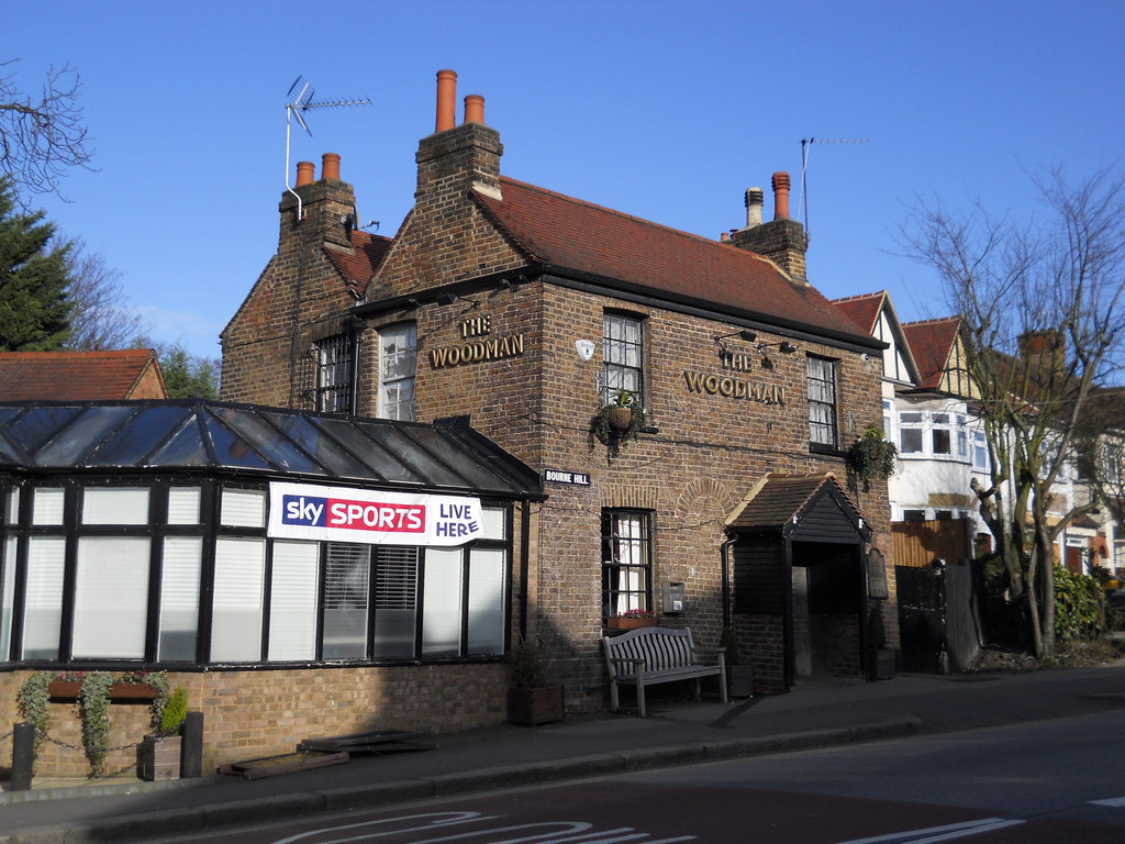 The Woodman, Palmers Green © Paul Bryan Geograph Britain and Ireland