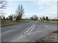 Staggered junction on B1225 near Baumber