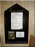 TM1377 : All Saints Church Notice Board by Geographer