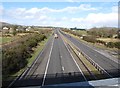 The A1 north of the Lower Newtown Road Bridge