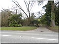 House entrance on Tilford Road, Hindhead