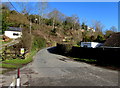 Minor road north of the A4151 Elton Road in Pope