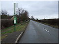 Bus stop on Fountain Hill (B1403)