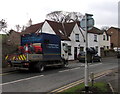 Severn Trent Water lorry in Littledean