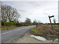 Road south from Gestingthorpe