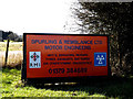 TM2573 : Spurling & Remblance Ltd Motor Engineers sign by Geographer