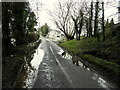 Surface water along Blackfort Road