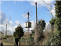 Old wind powered water pump