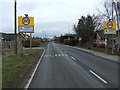 Entering Haxey