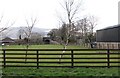 Private road leading from Low Road to houses on the north side of the railway line 