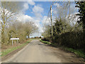 Over the parish border into Worlingworth from Bedfield