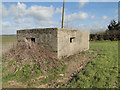 Suffolk Square pillbox with a light anti-aircraft emplacement