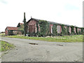 A range of large buildings at Wood Farm