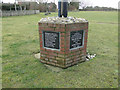 Village sign and War Memorial at Brundish