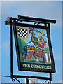 The Chequers inn sign, Great Tey