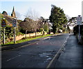 Start of the 20 zone, Church Road, Tupsley, Hereford