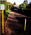 Improvised footpath sign, Tupsley, Hereford